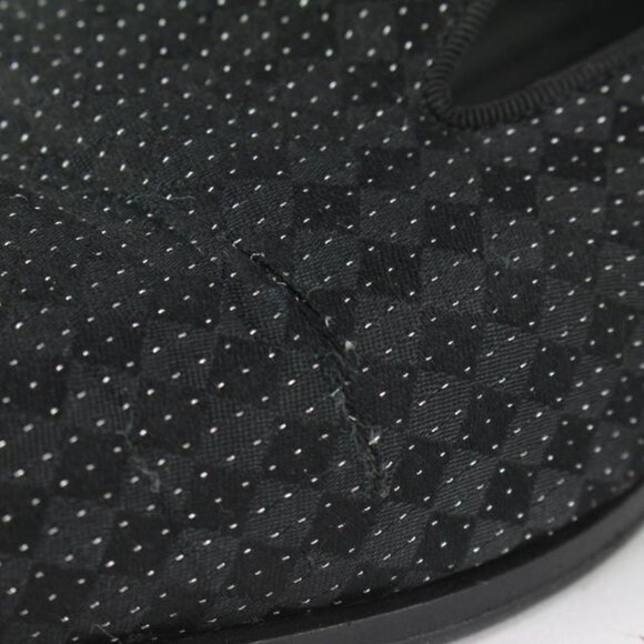 Louis Vuitton Mens US 9 Black Damier Sparkle Slip On Loafer Dress Shoe 1LV3L17 main image 11